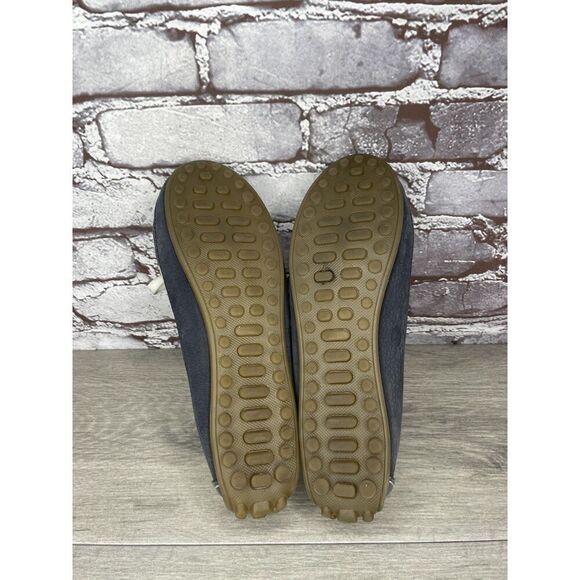 SOUL of AFRICA Nerina Juliet White Blue Leather Bow Ballet Flats Women 7M US/38 - Picture 16 of 16